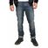 Men's faded blue jeans