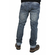 Men's faded blue jeans