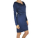 Smash long sleeve dress Ignacia blue