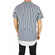 Minimarket longline striped t-shirt grey-navy