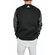 Men's sweatshirt dpm gold with leather-look sleeves