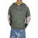 Campbell men's zip hoodie in olive