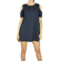 Cut out mini swing dress navy