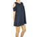 Cut out mini swing dress navy