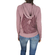 Obey women's hood sweatshirt Remember yourself burgundy marl