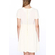 Pepaloves short sleeve skater dress cream