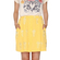 Pepaloves skater mini skirt yellow with pockets