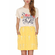 Pepaloves skater mini skirt yellow with pockets