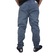 Men's 5-pockets cotton pants in blue raf