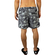 Anerkjendt men's swim shorts Mauritius grey with print