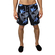 Anerkjendt men's swim shorts Mauritius blue floral