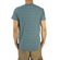 Anerkjendt men's striped longline T-shirt Thelle blue