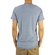 Anerkjendt men's t-shirt Troi blue marl