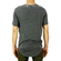 Anerkjendt men's longline t-shirt Tube dark grey marl