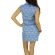 Soft Rebels αμάνικο σεμιζιέ φόρεμα Camilla γαλάζιο