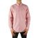 Wesc ανδρικό μακρυμάνικο πουκάμισο oxford Oden ροζ