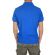 Men's pique polo shirt blue electric