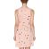 Pepaloves sleeveless mini dress pink with print