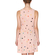 Pepaloves sleeveless mini dress pink with print