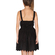 Pepaloves Isabel strap mini dress black