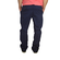 Men's slim fit chino pants dark blue