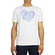 Combos heart print t-shirt λευκό