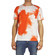 Wesc men's t-shirt Bree aop brunt orange