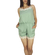 Migle + me lace detail strappy playsuit green