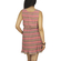 Migle + me sleeveless pleated printed dress in pink