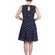 Skater dress Tell the story navy