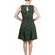 Skater dress Tell the story forest green