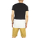 Malavita men's longline t-shirt black-white