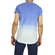 Malavita longline dip dye t-shirt sky blue