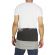 Men's longline color block t-shirt black-white with layer hem