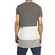 Men's longline color block t-shirt with layer hem