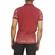 Men's slim fit polo shirt burgundy