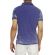 Men's slim fit polo shirt blue