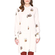 Pepaloves Melania long sleeved shirt dress cream