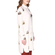 Pepaloves Melania long sleeved shirt dress cream