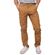 Ανδρικό slim fit chino παντελόνι camel