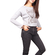 Migle + me crop sweatshirt Diamond a girls best friend