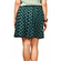 Migle + me skirt green with velvet dots