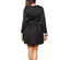 Migle + me quilted mini dress black