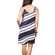 Soft Rebels Avery blue striped strappy dress