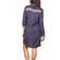 Soft Rebels Signe long sleeved shirt dress blue