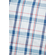 Missone men's check shirt white-blue