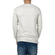 Men's longline sweatshirt ecru melange