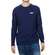 Men's longline sweatshirt dark blue