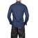 Men's long sleeved slim fit shirt navy