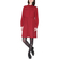 Pepaloves Nora long-sleeved shirt dress wine